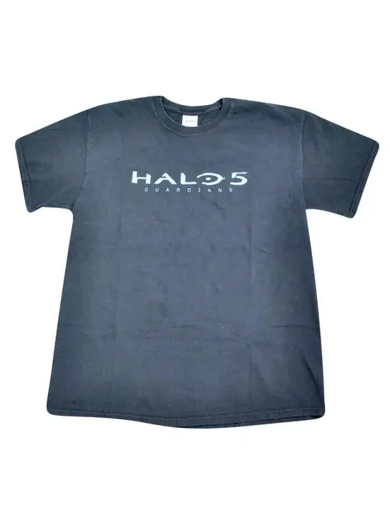 Halo 5 Video Game Xbox Playstation Black Shirt Size Large