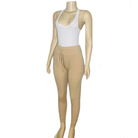 Capella joggers. Khaki. Medium. NWT