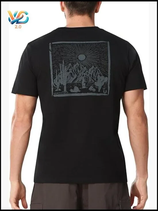 Men's Graphic T-Shirt Soft Cotton Crewneck Relaxed Fit Casual Summer Tee