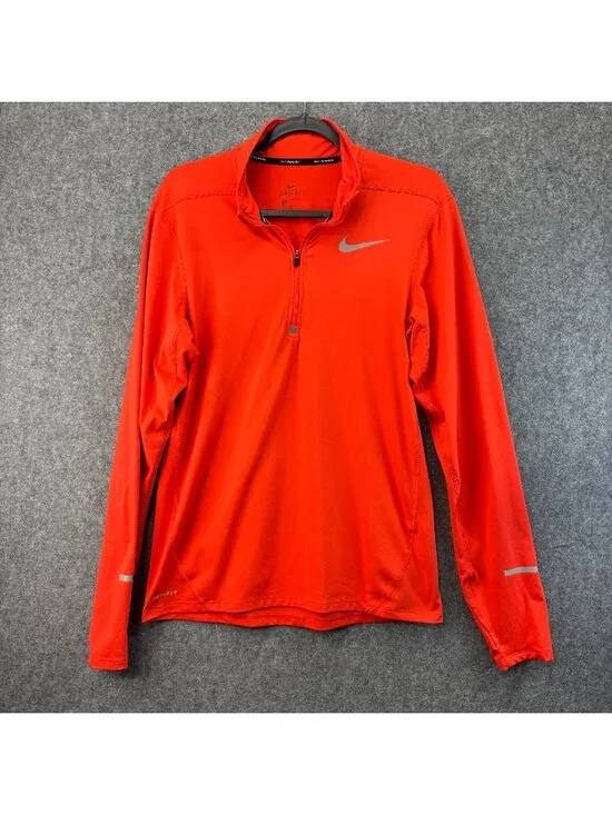 Nike Dri-Fit Element 1/4 Zip Mens Small Running Shirt Pullover 904946-852