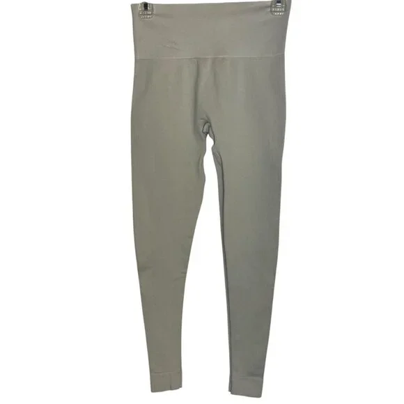 Set Active‎ Women's M Sculptflex Leggings Beige Nylon Spandex Athletic Sporty