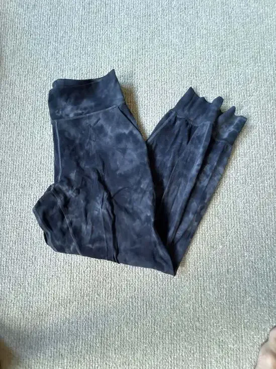 lululemon Align High-Rise Jogger in Diamond Dye Black Graphite Grey