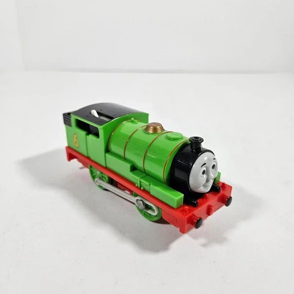 Thomas & Friends TrackMaster Percy Motorized Train Mattel 2009 Green No 6