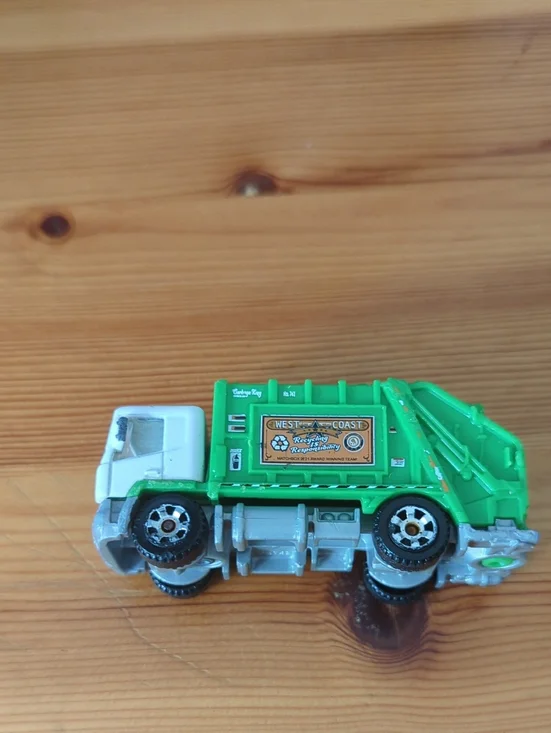 Green Recycling Garbage Truck Toy - Kids Vehicles