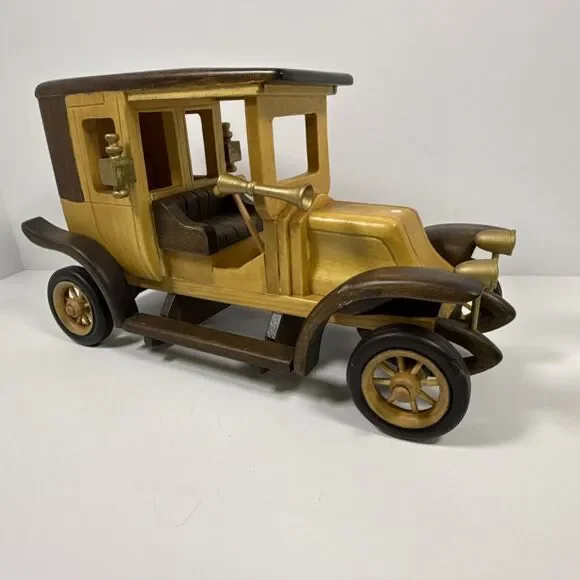 Old Model Wooden Car 
