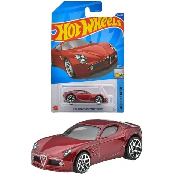 Hot Wheels Alfa Romeo 8C Competizione Factory Fresh 7/10 156/250