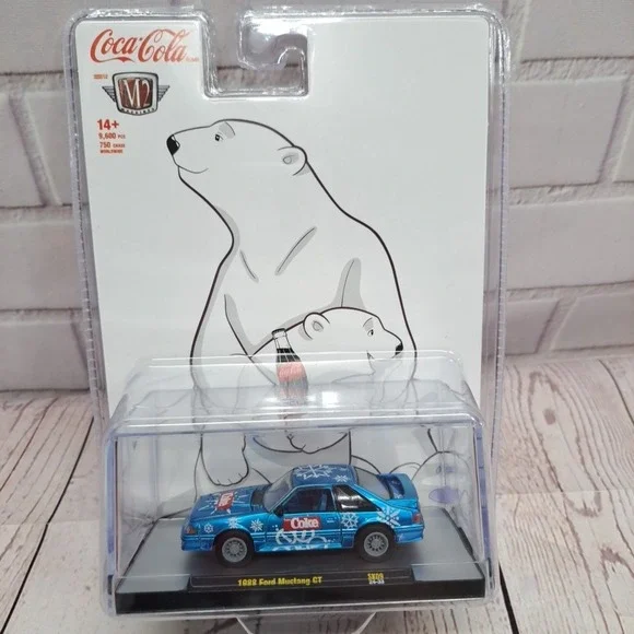 M2 Machines Coca-Cola 1988 Ford Mustang GT Sealed Pack