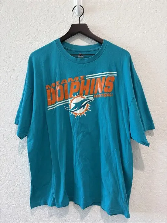 Miami Dolphins Football NFL T-shirt Size 2xl
