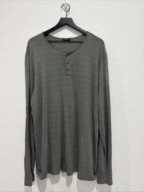 Vince Pima Cotton Longsleeve Shirt Men’s Size Xxl