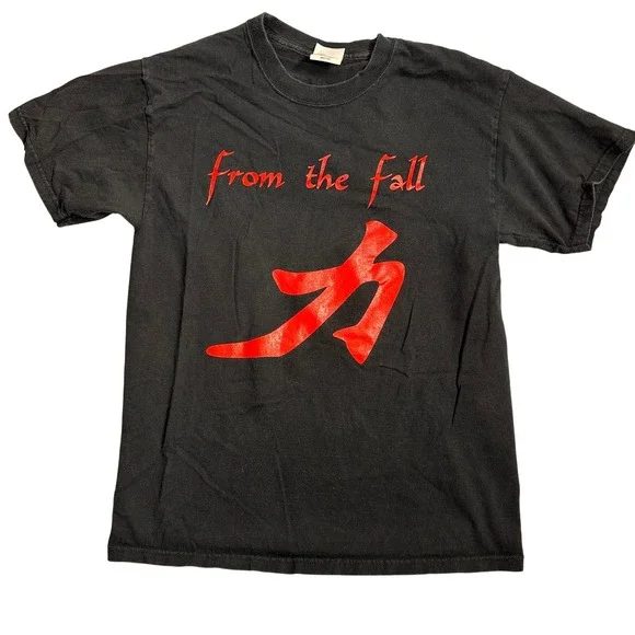 From The Fall Strength Band T-Shirt Black Red‎ Gear Adult L/G