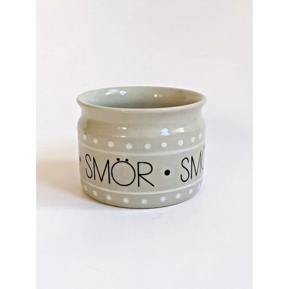 RORSTRAND Marianne Westman Smör Butter‎ Jar Canister Ceramic Vintage Mid-Century