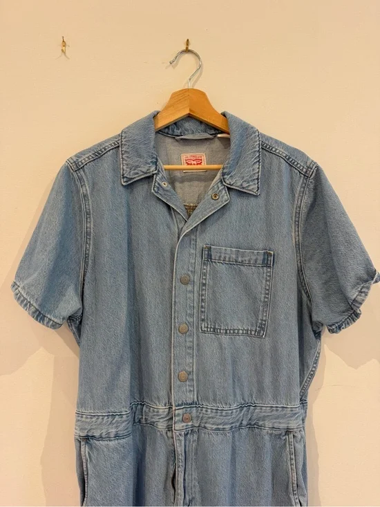 Levi’s Vintage Denim Jumpsuit, short sleeve