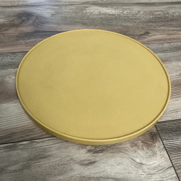 Vintage Rubbermaid Yellow Spices Lazy Susan 10