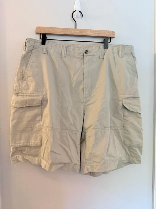 Polo Ralph Lauren Relaxed Fit Cargo Shorts Men’s 38 Khaki Beige