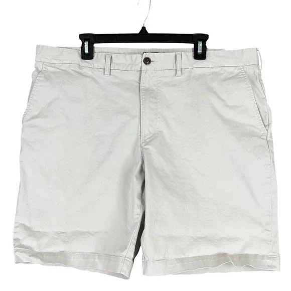 Lands End‎ Shorts Mens 40 Chino Stretch Traditional Fit Coastal Resort Classic