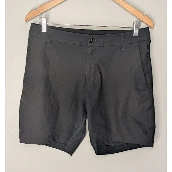 Lululemon ABC Commission Shorts Mens Sz 30 Performance Stretch Golf LM7B95S Blk