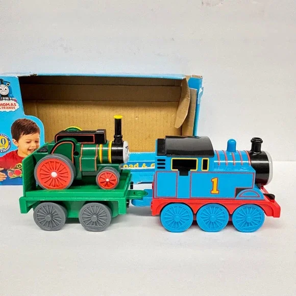 Tomy Thomas & Friends Load & Go Trevor Tractor Train Set 4565 Vintage 2004