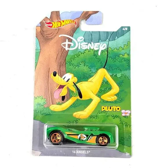 2019 Hot Wheels Disney Pluto 16 Angels 4/8 Diecast Car Sealed