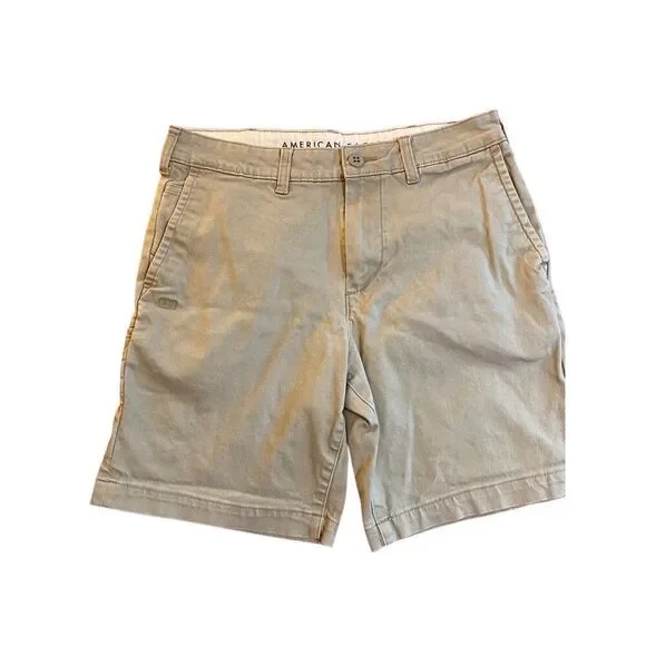 American Eagle Men’s Workwear Flex Str￼e Cotton Tan Shorts S/30