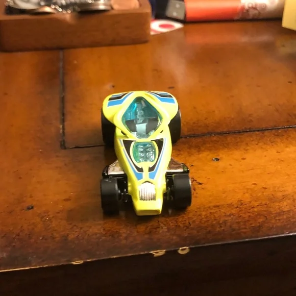 Yellow Kids Toy Race Car - Mini Hot Rod