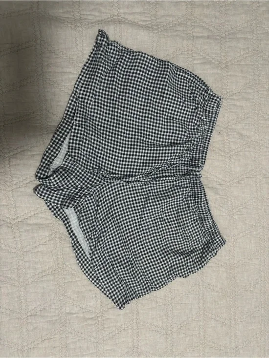 a new day Black and White Gingham Women’s Shorts