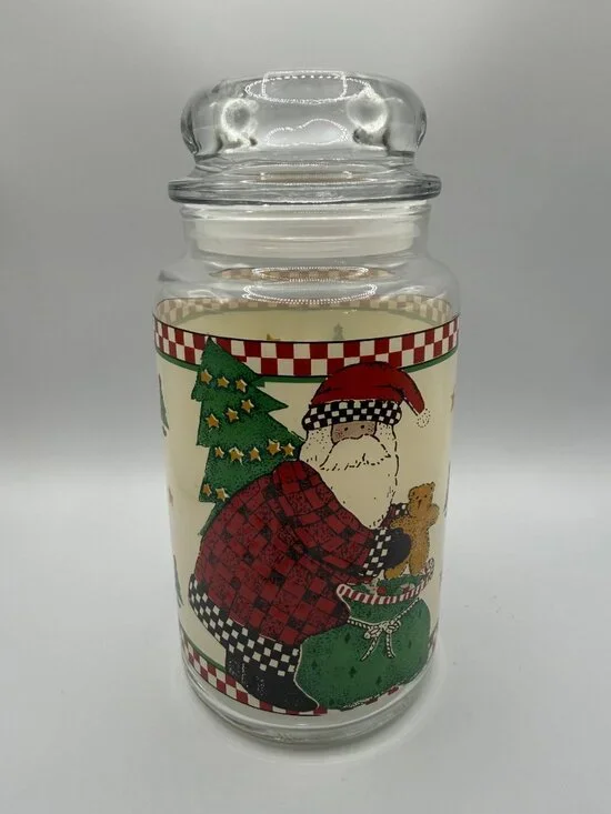 VTG Debbie Mumm 'Magic of Santa' Bubble Jar