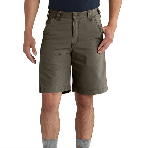 CARHARTT Green Cargo‎ Shorts Durable Relaxed Fit (#1,427)