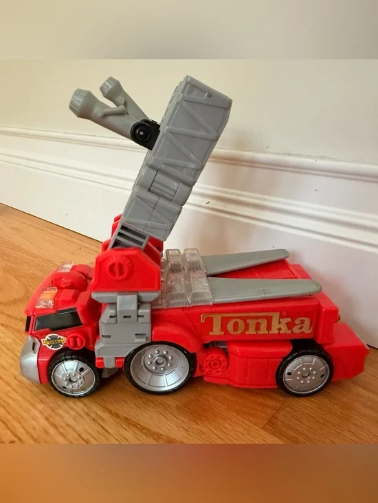Tonka Fire Truck Transformer Toy