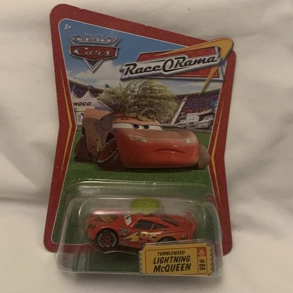 Disney Pixar The World of Cars Race O Rama Tumbleweed McQueen #88 P1649 Die-Cast