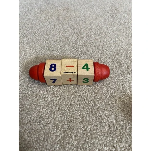 Maple Landmark Wooden Spiny Math Educational STEM Toy Made in USA