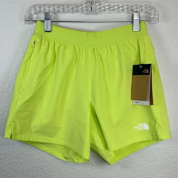 The North Face Wander Athletic Pull-On Short Women's‎ Size XS Sharp Green NWT