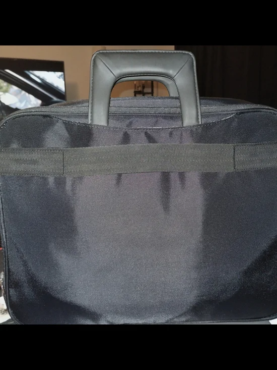 Dell Black Soft-Shell Laptop Briefcase with Top Handle