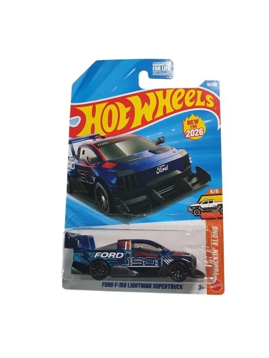 Hot Wheels Ford F150 Lightning Supertruck New For 2026 Mattel Cast Collectible