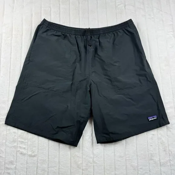 Patagonia Baggies Stretch Unlined Shorts Men's L Faded Black 8.5
