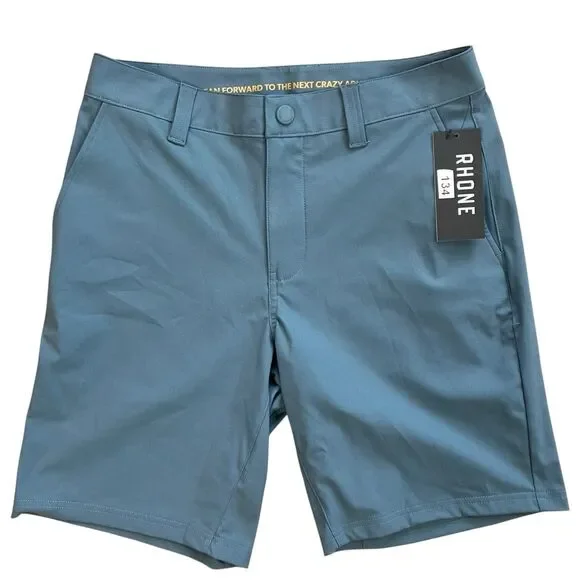 Rhone Shorts Mens 28 Shadow‎ Blue 9
