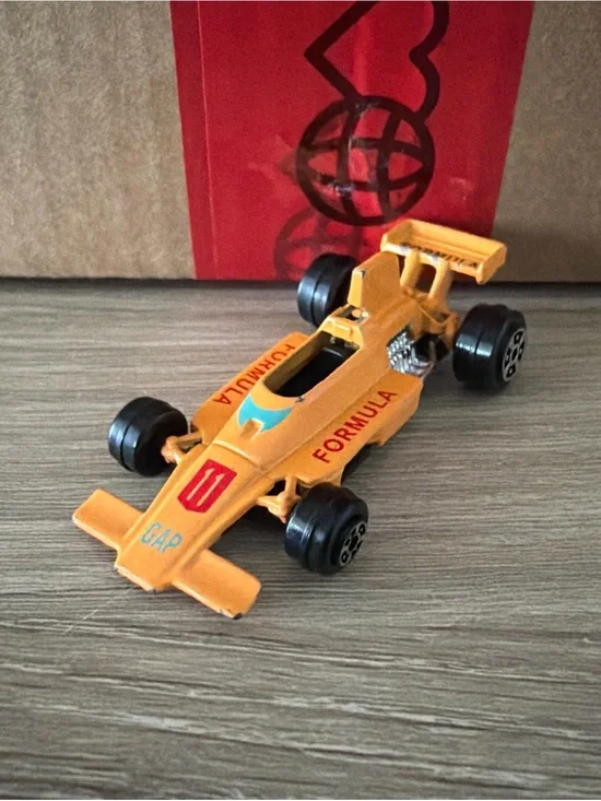 Yatming Gap #11 Formula One Diecast Model Race Car No. 1311 Yellow 1/64 1980s