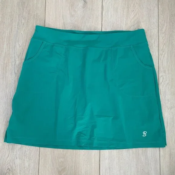 Sofibella‎ Womens XL Athletic Golf Tennis Skort Green Quick Dry Stretch