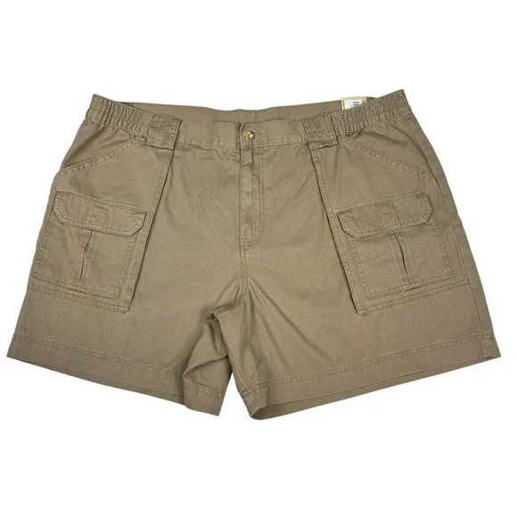 Outdoor Life Explorer‎ Cargo Shorts 44 Khaki Tan 6