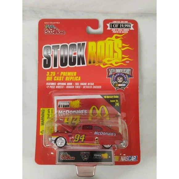Nascar Stock Rods 49 Mercury Sedan #94 Bill Elliot‎ McDonalds Car