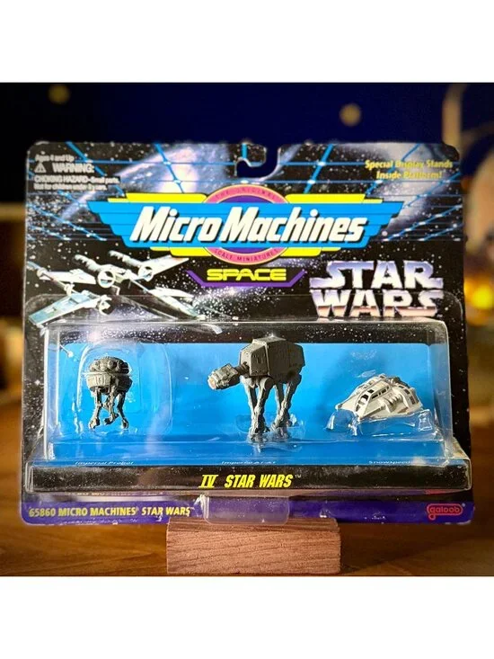 Micro Machines Star Wars Space AT-AT Probe Droid Set | 1996
