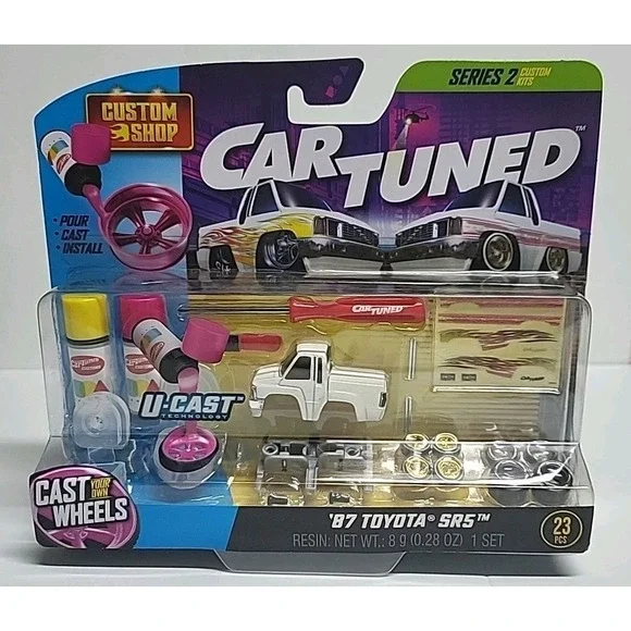 Car Tuned Series 2 '87 Toyota SR5‎ Custom Kit – U-Cast Wheel Casting Set