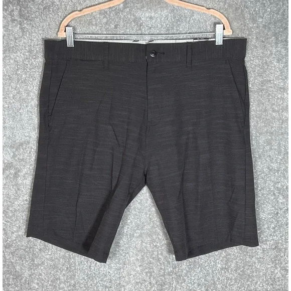 Burnside Hybrid Series Land Sea‎ Walk Board Shorts Mens Sz 38 Black Pockets New
