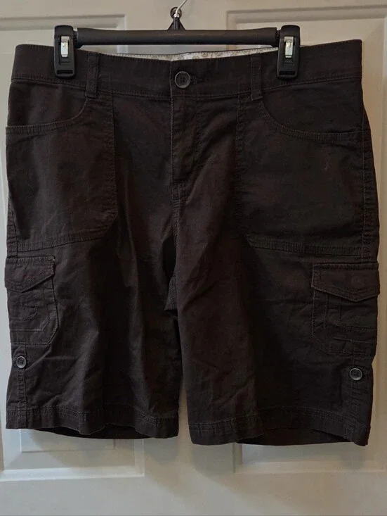 Lee Sinfully Soft Women's Cargo Shorts - Brown