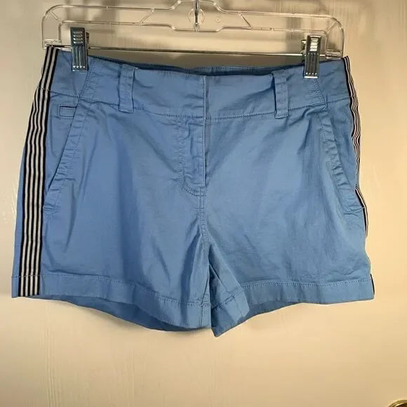 Vineyard Vines EUC blue grosgrain trim 3.5” everyday shorts Size 2