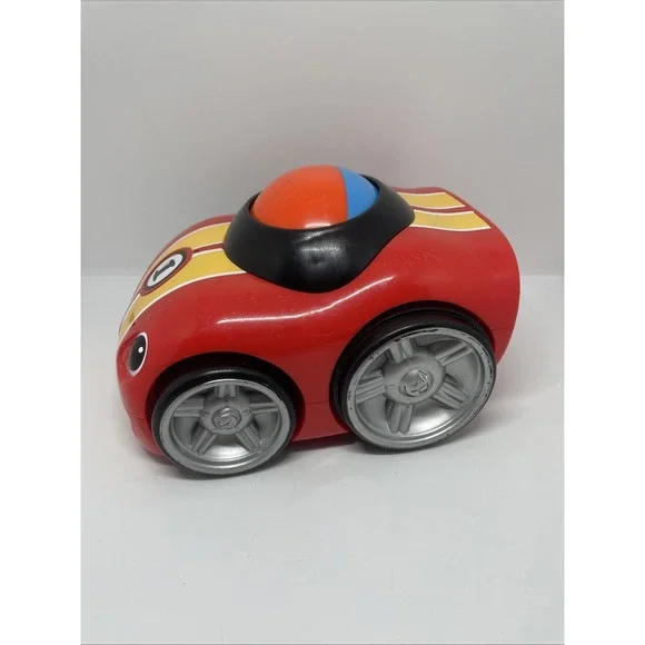Fisher Price Lil' Zoomers Shake and Crawl Racer Red Car Rattle Baby‎