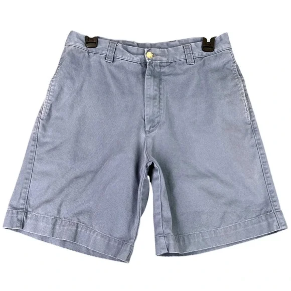 Berle Classic Fit Chino‎ Shorts Mens 30 Flat Front Cotton Twill Casual Summer