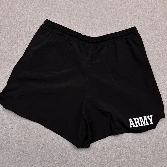 US Army Physical Fitness‎ Uniform Trunks Shorts Men's XL Black Exercise 5