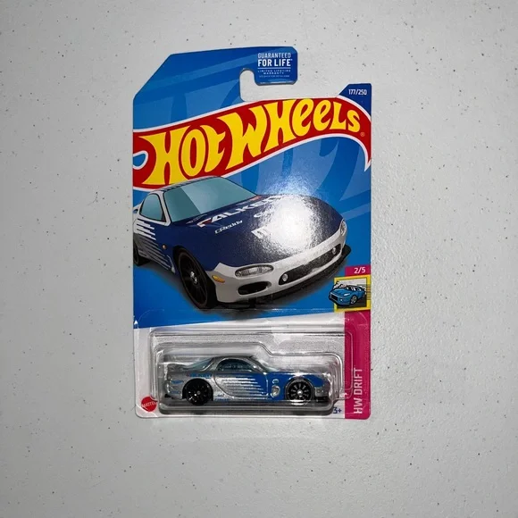 HOST PICK - NIP Hot Wheels ’95 Mazda RW 7 HW Drift Toy Car