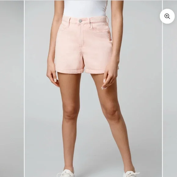 NWT‎ BlankNYC Strawberry Sherbet Perry Mom Jean Shorts 27