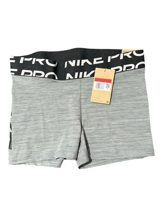 Nike Pro Women 3” Compression Shorts Tight Fit Mid Rise DD6265-084 Size Large
